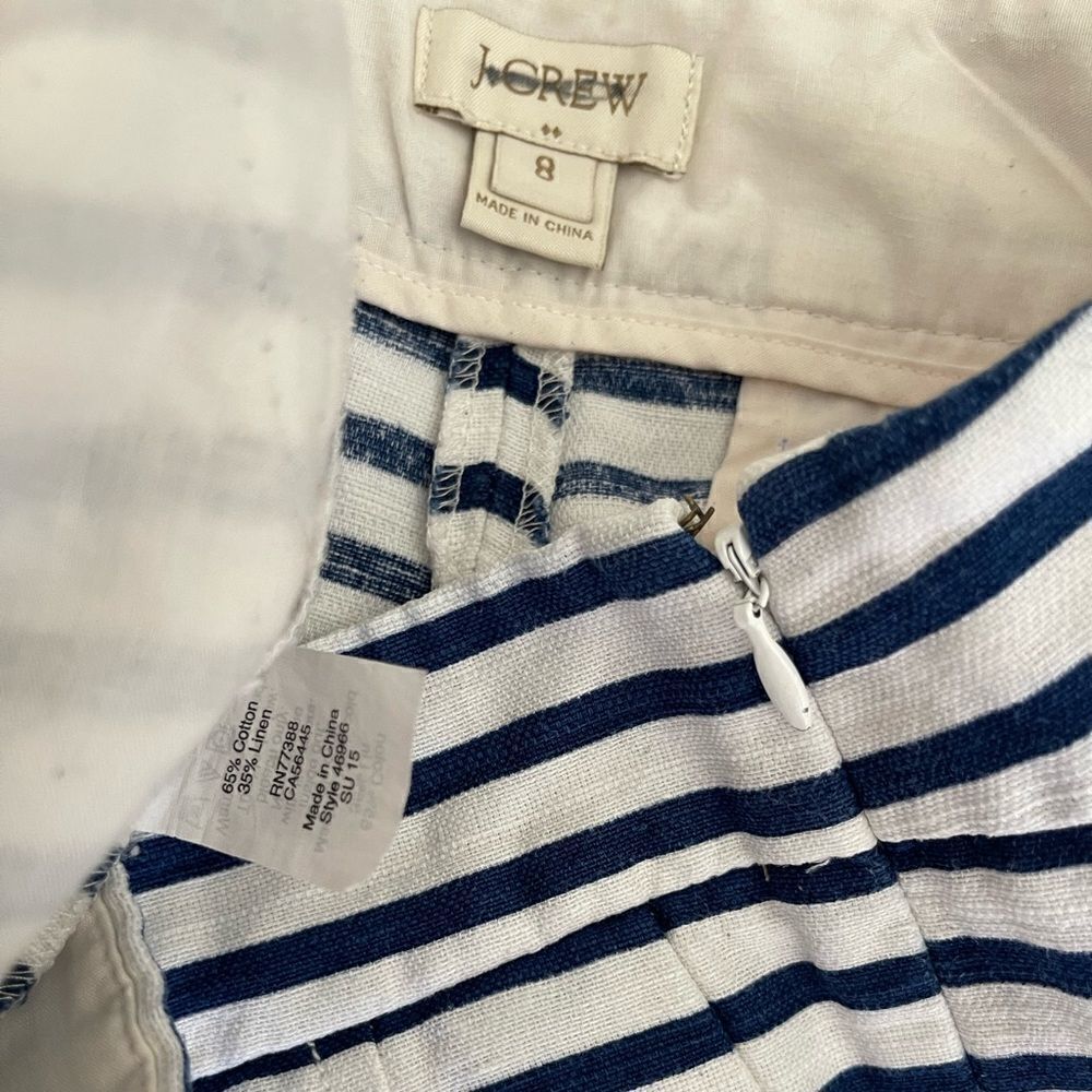 J Crew stripped Shorts - Picture 6 of 7